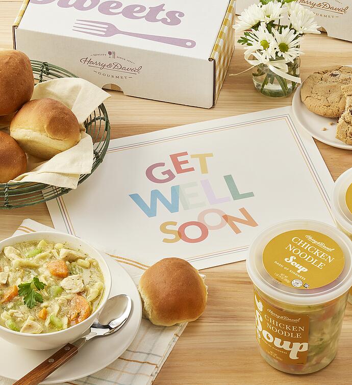 Classic Chicken Noodle Soup Gift Box with Occasion Placard